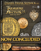 Treasure and World coin Auction #31 - REGISTER TODAY