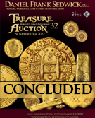 Treasure and World coin Auction #32 - REGISTER TODAY