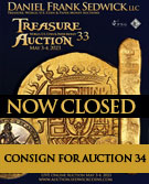 Treasure and World coin Auction #33 - REGISTER TODAY