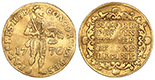 NETHERLANDS (UNITED), Holland, gold ducat, 1776, popular date.