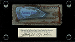 USA, American Express Company, $20 travelers cheque, 19xx (1950s), serial N14939236, ex-Malone.