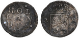 Holland, Netherlands, silver 2 stuivers, 1724.