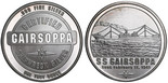 USA, silver 1 troy ounce round, made with silver recovered from the wreck of the SS Gairsoppa (1941).
