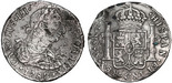 Mexico City, Mexico, bust 8 reales, Charles III, 1782 FF.