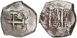Potosi, Bolivia, cob 8 reales, 1742 P.