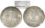 USA (Philadelphia mint), half dollar Walking Liberty, 1944, NGC MS 65. NGC #4703407-003.