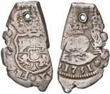 Guatemala, cob 2 reales, 1751 J.