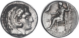 Kingdom of Macedon, AR tetradrachm, Philip III Arrhidaios (323-317 BC), Babylon mint, struck under Archon, Dokimos, or Seleukos I ca. 323-318/7 BC.