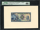 Socorro, Colombia, Banco del Norte, 1 peso remainder, 1-1-1882, series A.